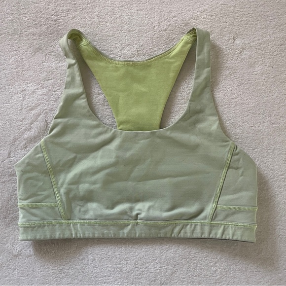 Lululemon lime green sports bra - Picture 1 of 5